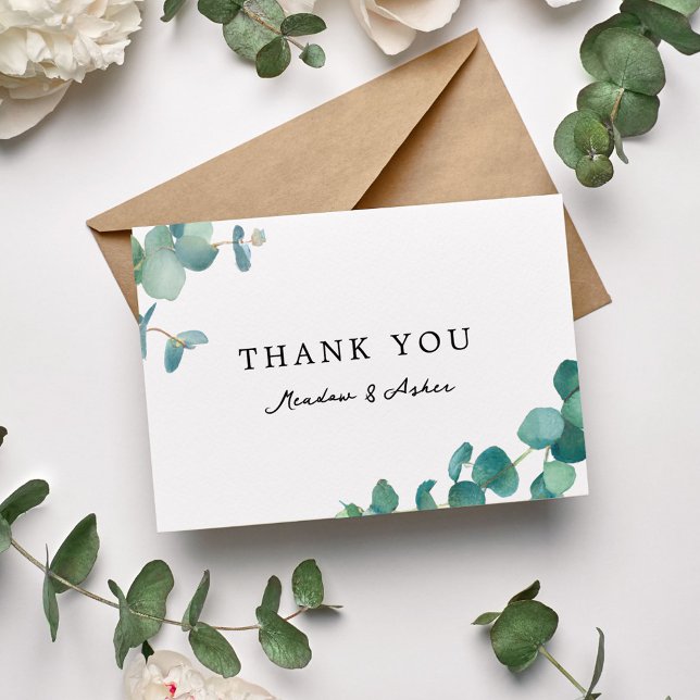 Adelaide Wedding Eucalyptus Thank You (Creator Uploaded)