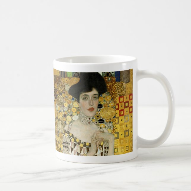 Adele Bauer by Klimt wraparound Coffee Mug (Right)