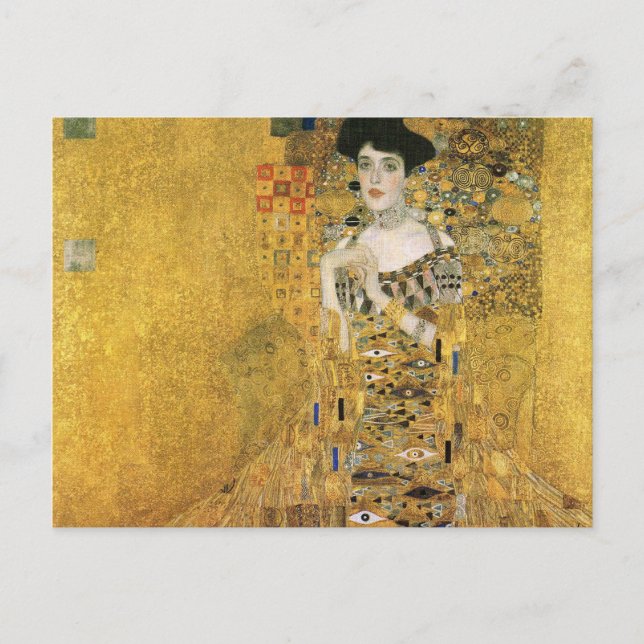 Adele Bloch-Bauer's Portrait Postcard (Front)