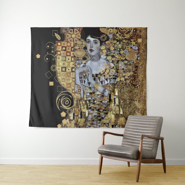 Adele Klimt Tapestry (In Situ (Horizontal))