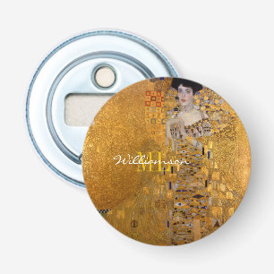Adele, Lady in Gold by Gustav Klimt, Monogrammed Bottle Opener