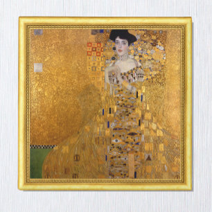 Adele, Lady in Gold, Gustav Klimt / vintage art Magnet