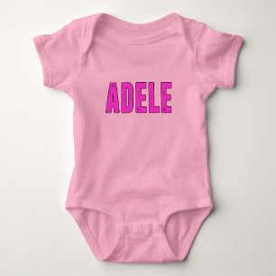 Adele name, for Adele Baby Bodysuit