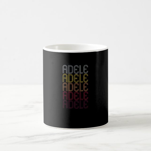 Adele Name Gift Personalised First Name Coffee Mug (Center)