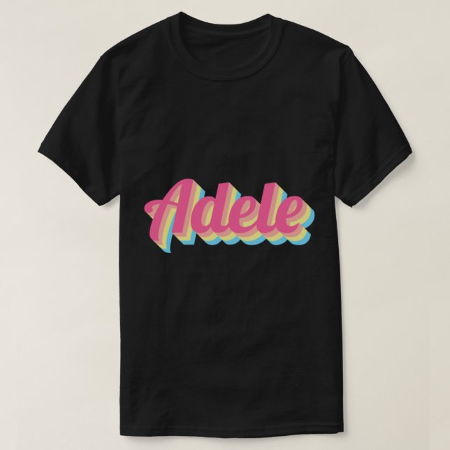 Adele Sweet Baby Name   T-Shirt (Design Front)