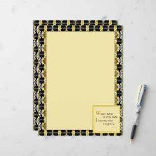 Adeli w/ Quote 8.5" x 11" Recipe Card