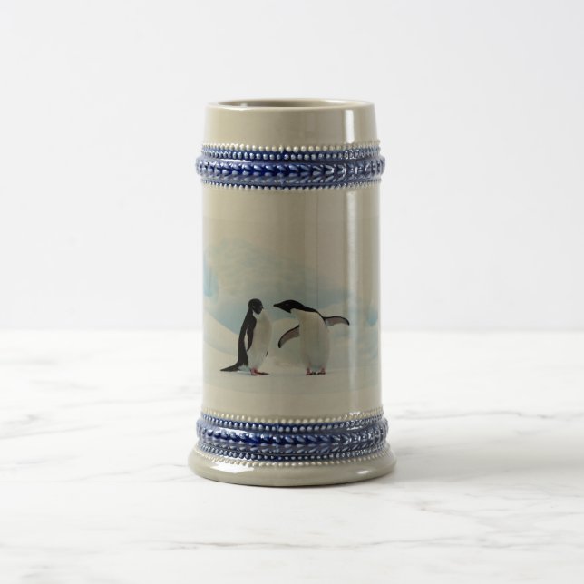 Adelie Penguins Beer Stein (Center)