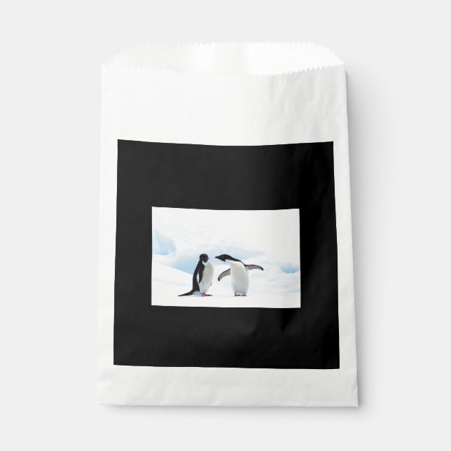 Adelie Penguins Favour Bags (Front)