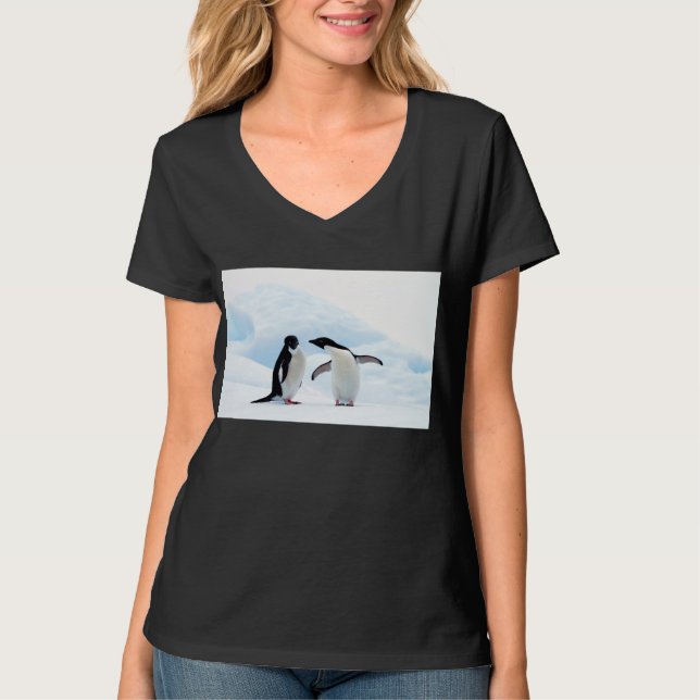 Adelie Penguins T-Shirt (Front)