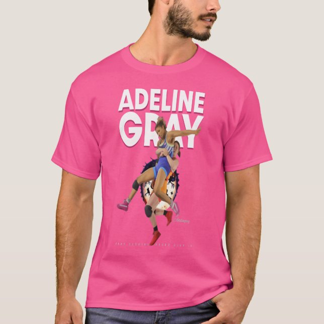 Adeline Grey T-Shirt (Front)