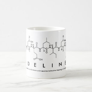Adeline peptide name mug