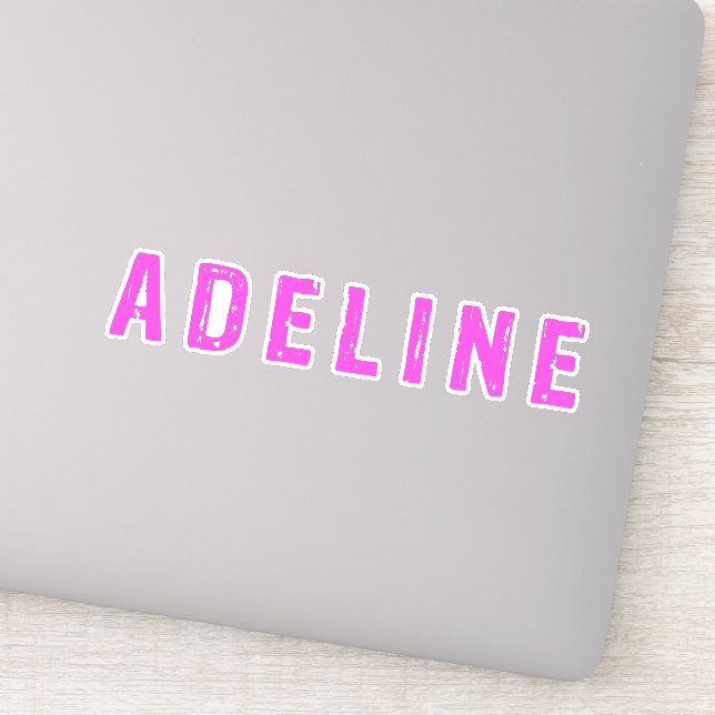 Adeline personal name (Detail)