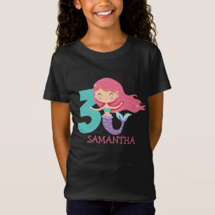 Adella – Ariels older sister 3rd birthday  T-Shirt