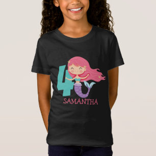 Adella – Ariels older sister 4th birthday  T-Shirt