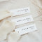 ADELLA Edgy Modern Slender Place Card Name Card