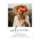 ADELLA Modern Minimalist Graduation Party Welcome