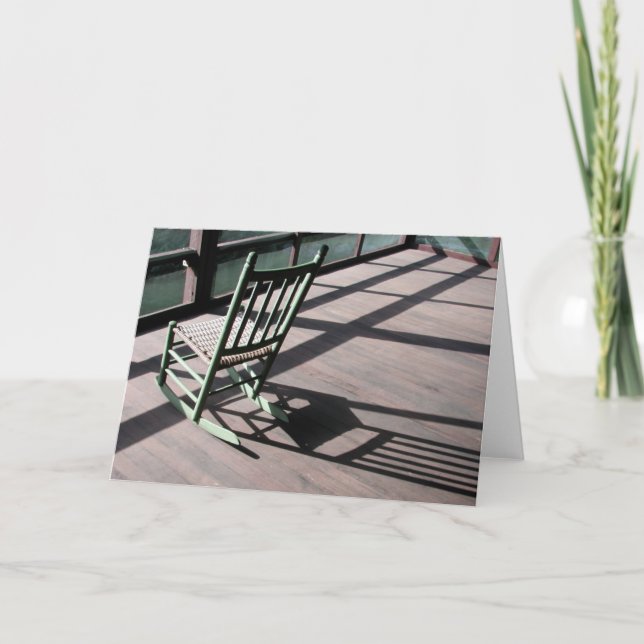 Adelynrood rocking chair card (Front)