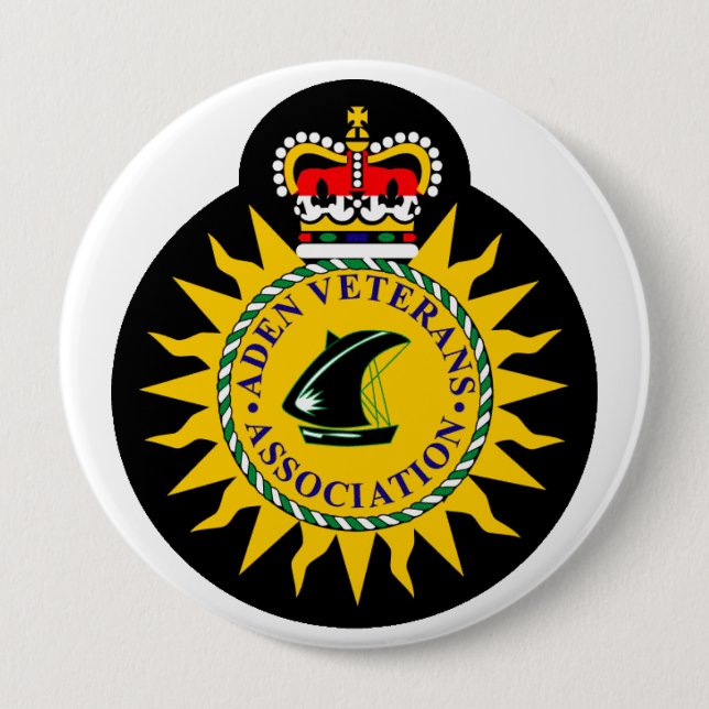 Aden Veterans Association button (Front)