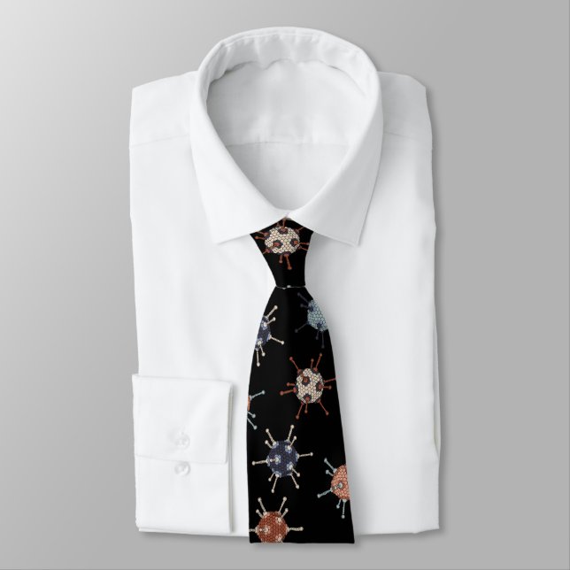Adenoviruses on Black Tie (Tied)