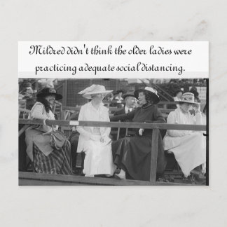 Adequate Social Distancing Postcard