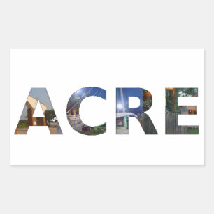Adesivo Acre Rectangular Sticker