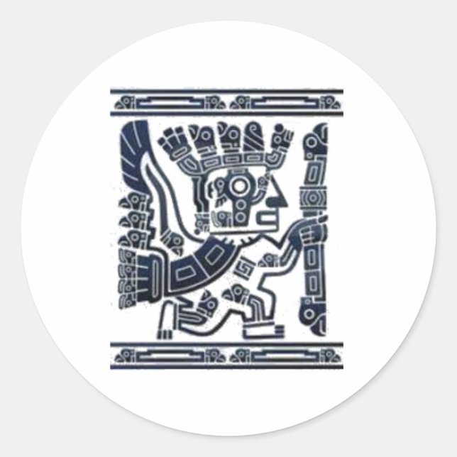 Adesivo Chaski Classic Round Sticker (Front)