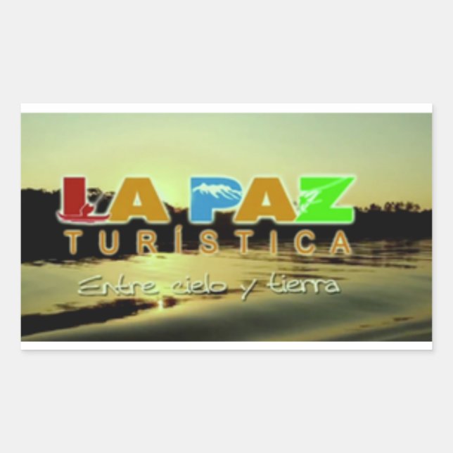 Adesivo La Paz turistica Rectangular Sticker (Front)