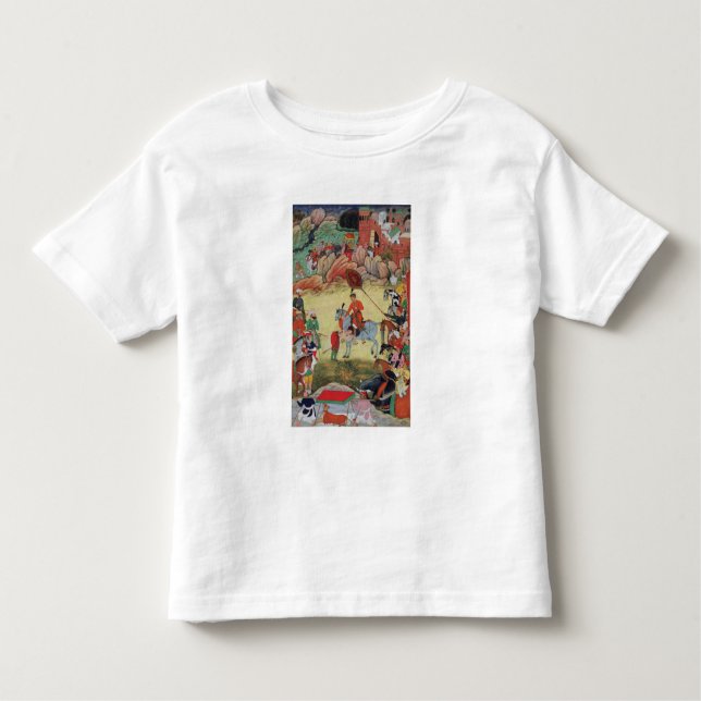 Adham Khan paying homage to Akbar at Sarangpur, Ce Toddler T-Shirt (Front)