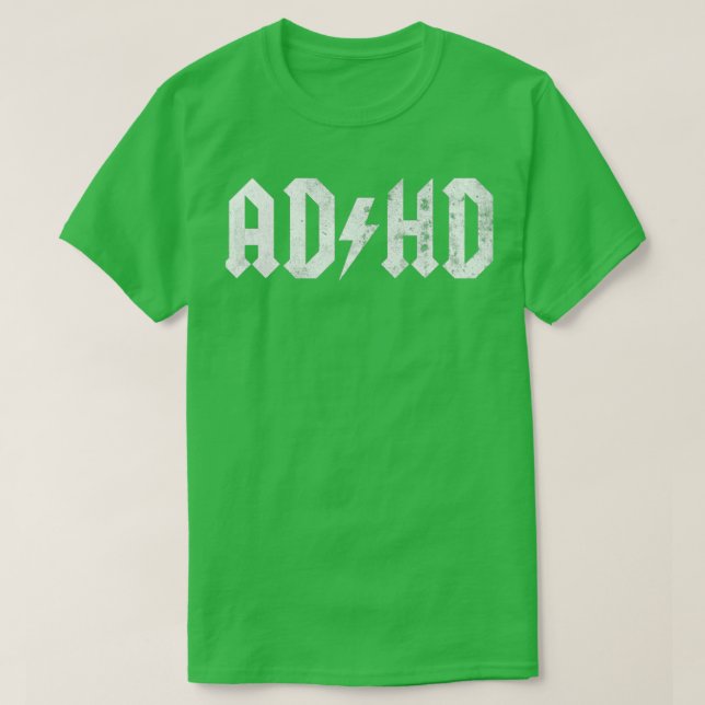 ADHD 8 T-Shirt (Design Front)