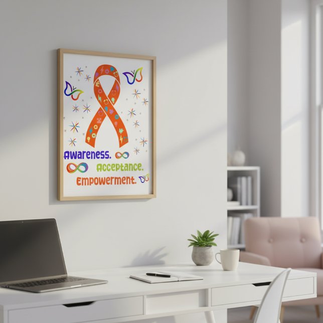 ADHD Advocacy Ribbon Poster (Creator Uploaded)