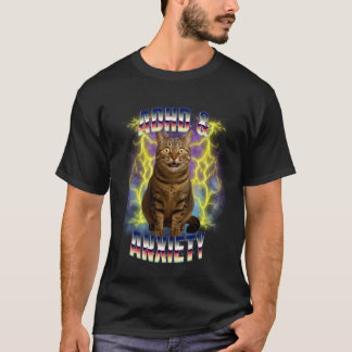 ADHD and Anxiety Neurodiversity Funny Silly Meme C T-Shirt