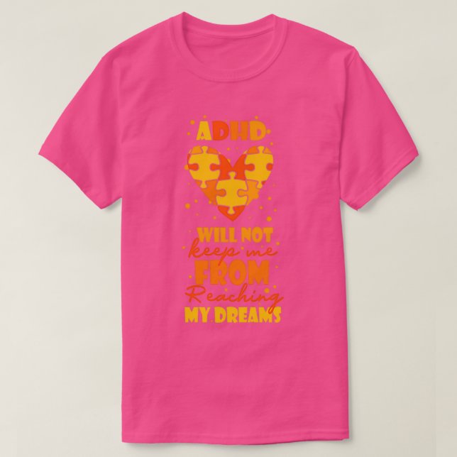 ADHD Awareness 35 T-Shirt (Design Front)