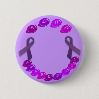 ADHD Awareness button (customisable)