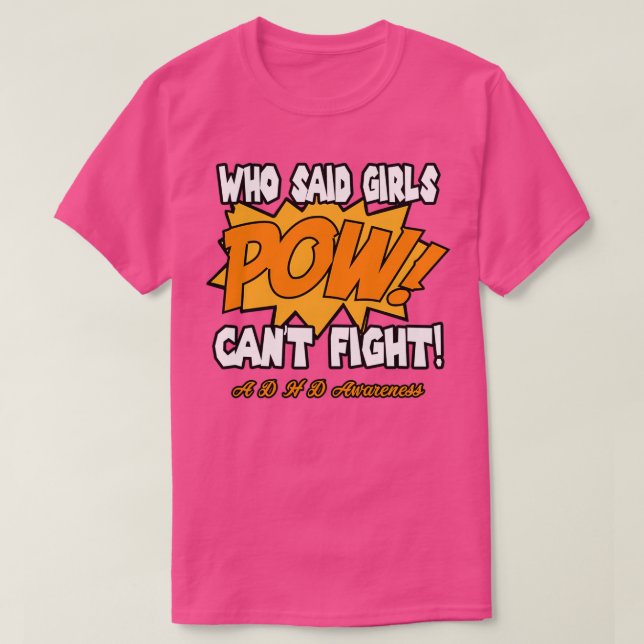 ADHD Awareness Design 1 T-Shirt (Design Front)
