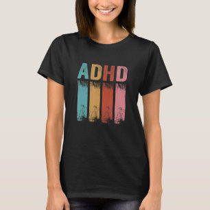 Adhd Awareness Vintage Adhd Mom Kids T-Shirt