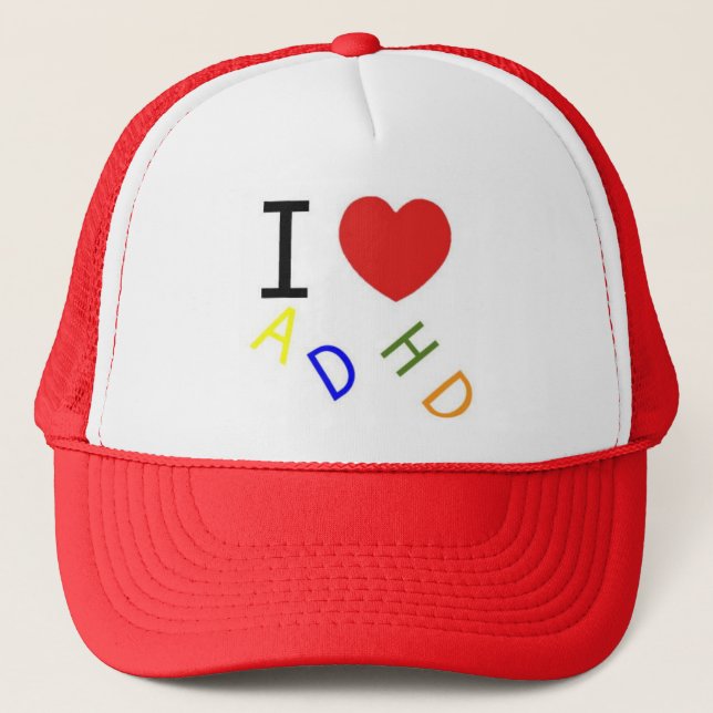 ADHD hat! Trucker Hat (Front)