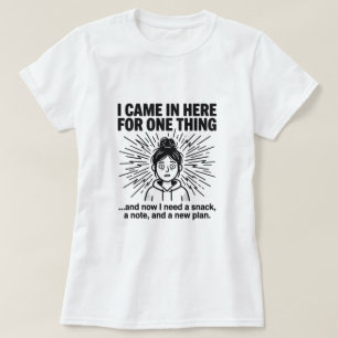 ADHD Humor Shirt, Relatable Neurodivergent Meme T-Shirt