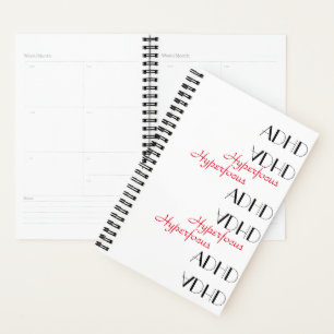 ADHD Hyperfocus  Planner