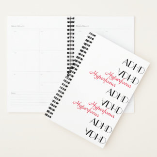 ADHD Hyperfocus  Planner