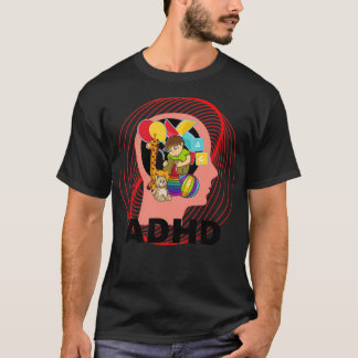 ADHD IS AWESOMESAD CHILD AWARENESS ADHD T-Shirt