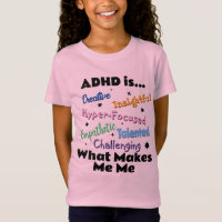 ADHD is... Girls T-shirt