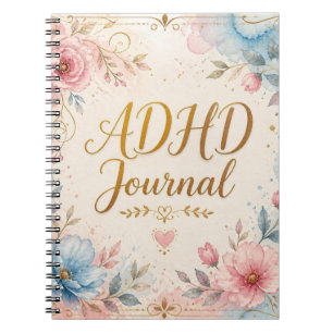 ADHD Journal – Modern Floral
