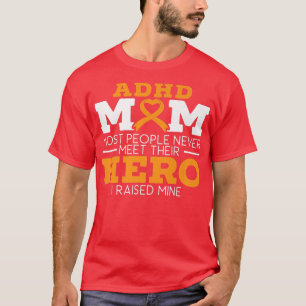 ADHD Mum ADHD Awareness Embrace Neurodiversity Pre T-Shirt