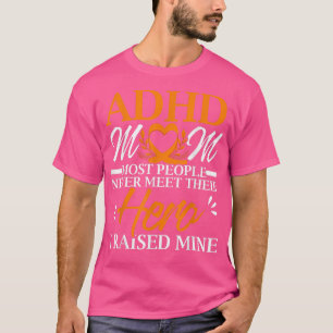 ADHD Mum ADHD Awareness Emrbace Neurodiversity T-Shirt