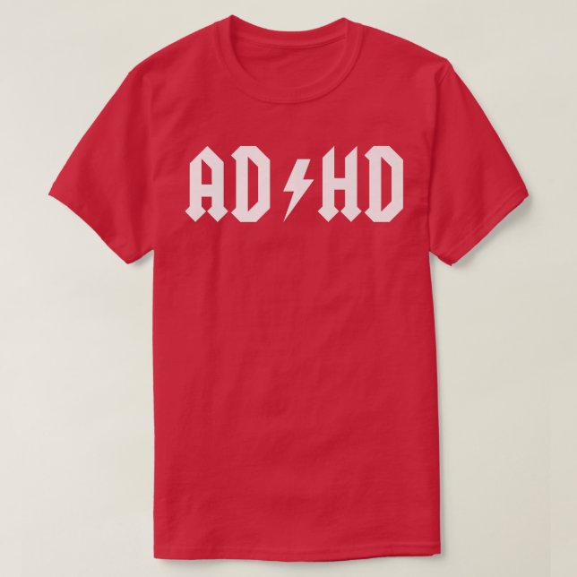 ADHD rocks! ADHD is a superpower! Premium  T-Shirt (Design Front)