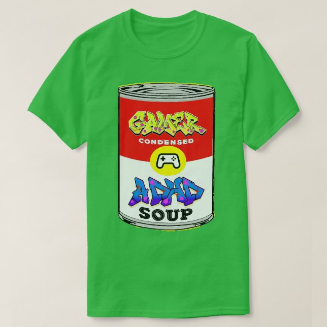 Adhd Soup T-Shirt (Design Front)
