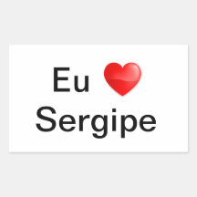 Adhesive I love Sergipe