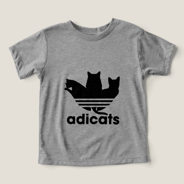 adicats funny running parody cat (Design Front)