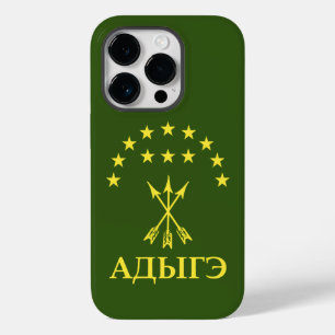Adiga Flag Design For Circassian Cherkess - Adiga Case-Mate iPhone 14 Pro Case