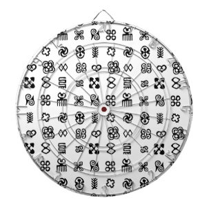 Adinkra African Symbols Dartboard